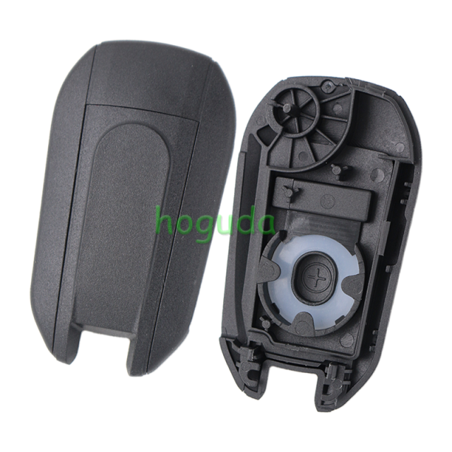 For Peugeot 3 button remote  Key Shell with VA2 307 blade EU version