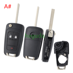 For Chevrolet 2+1/3/3+1 buttons remote key blank