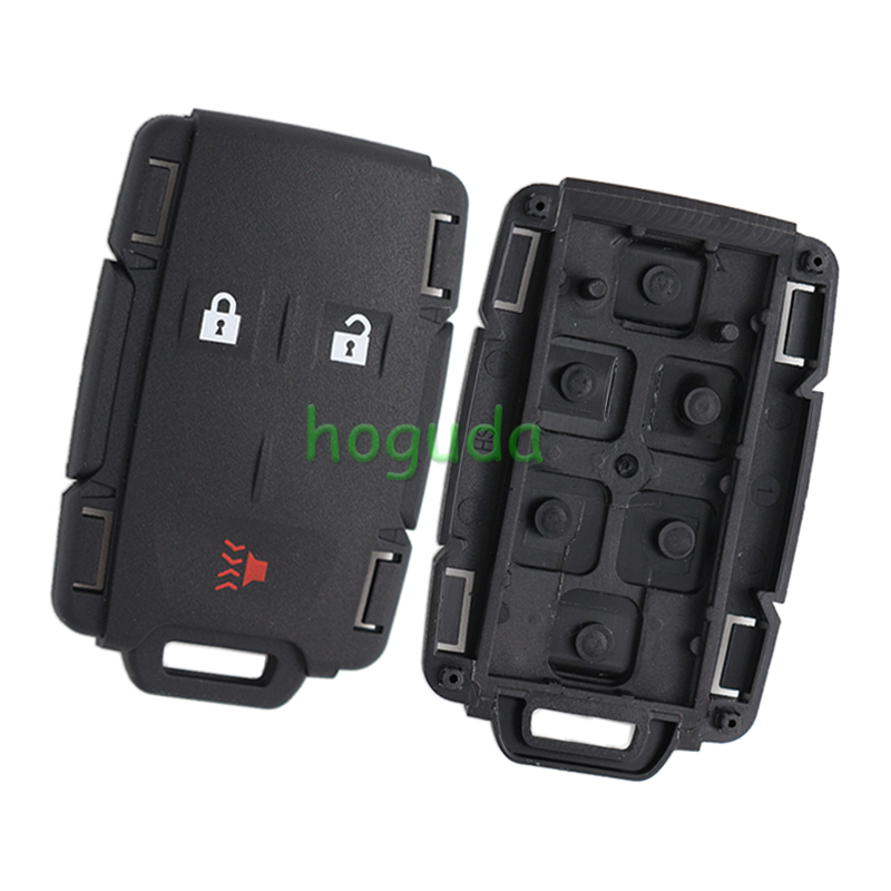 For Chevrolet black 2+1/3 +1/4+1/5+1 buttons remote key shell,the side part is white