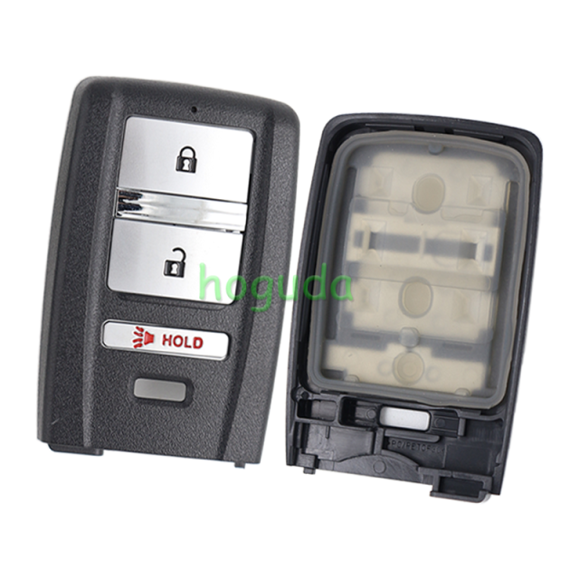 For Acura 2+1 button remote Key blank