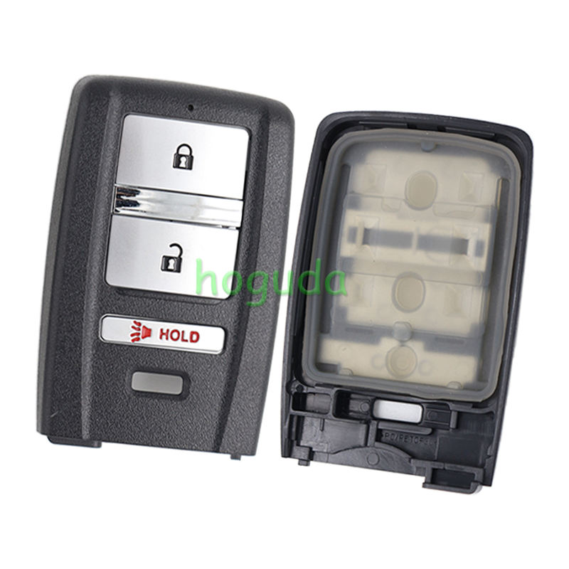 For Acura 2+1 button remote Key blank
