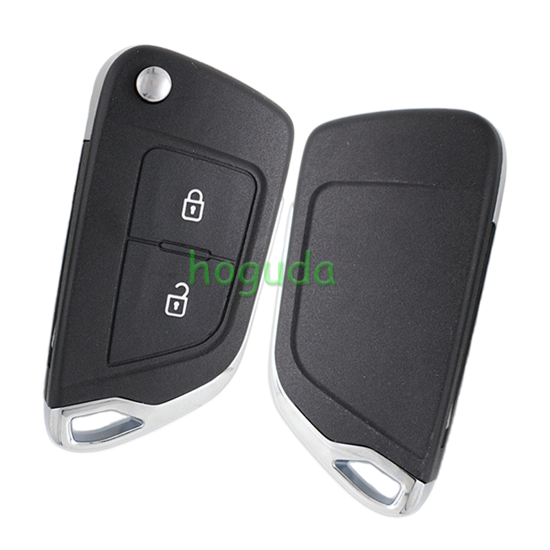 For Peugeot modified key 2/ 3 button remote key blank with 407 HU83 blade without battery place 0523 Please choose the button and key blade
