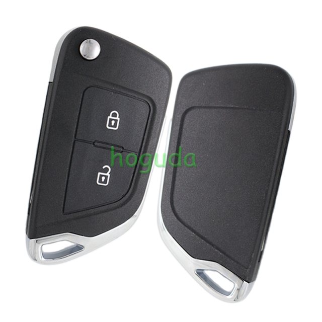 For Peugeot modified key 2/ 3 button remote key blank with 407 HU83 blade battery place 0536 Please choose the button and key blade
