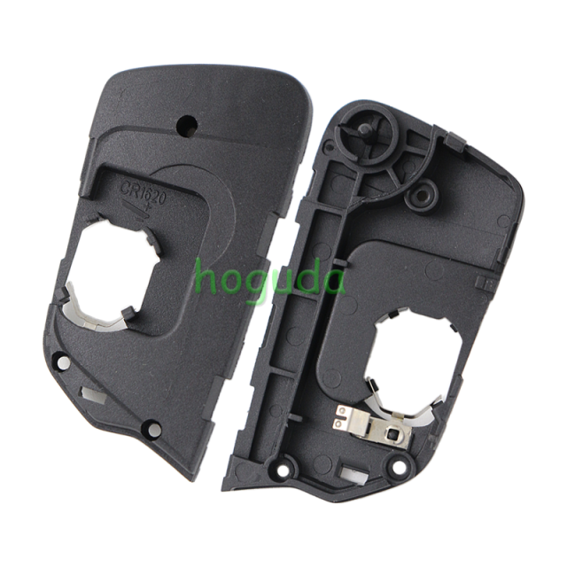 For Peugeot modified key 2/ 3 button remote key blank with 407 HU83 blade battery place 0536 Please choose the button and key blade