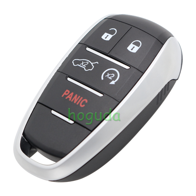 For ALFA ROMEO 5 button keyless remote key blank