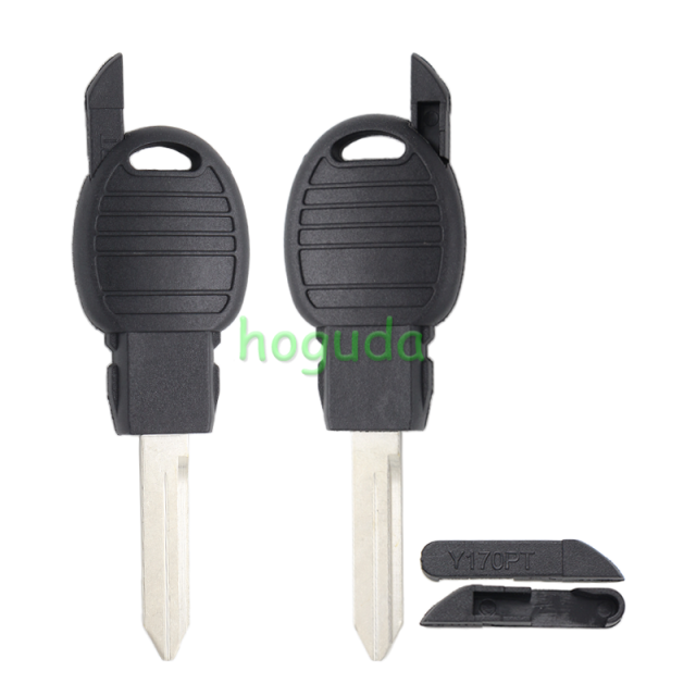 For Chrysler transponder key blank can put TPX long chip