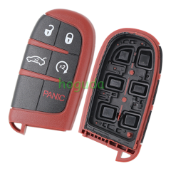 For Chrysler 4+1 button flip remote key shell
