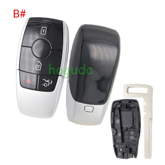 For Benz 4 Button smart Remote Car Key Shell