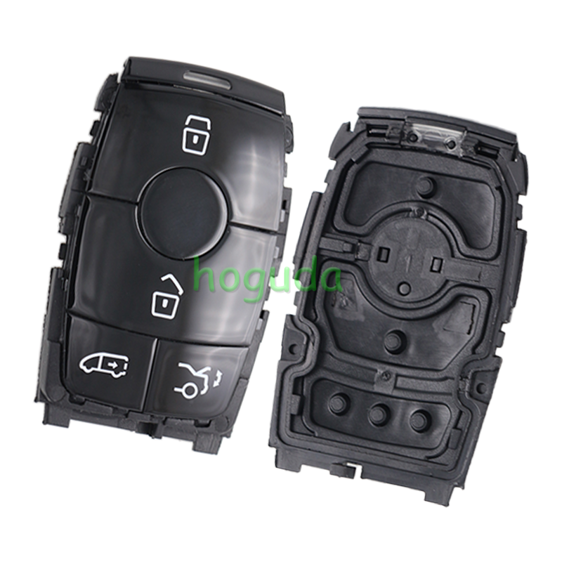 For Benz 4 Button smart Remote Car Key Shell