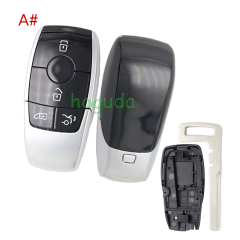 For Benz 4 Button smart Remote Car Key Shell