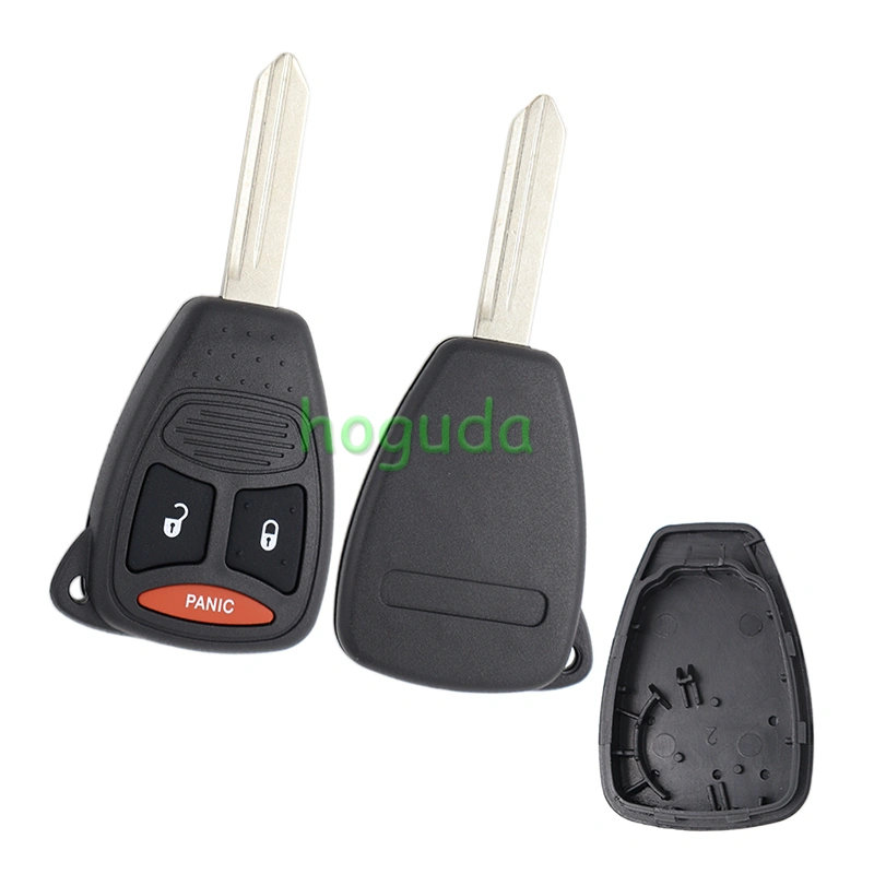 For Chrysler 3 Button remote key shell