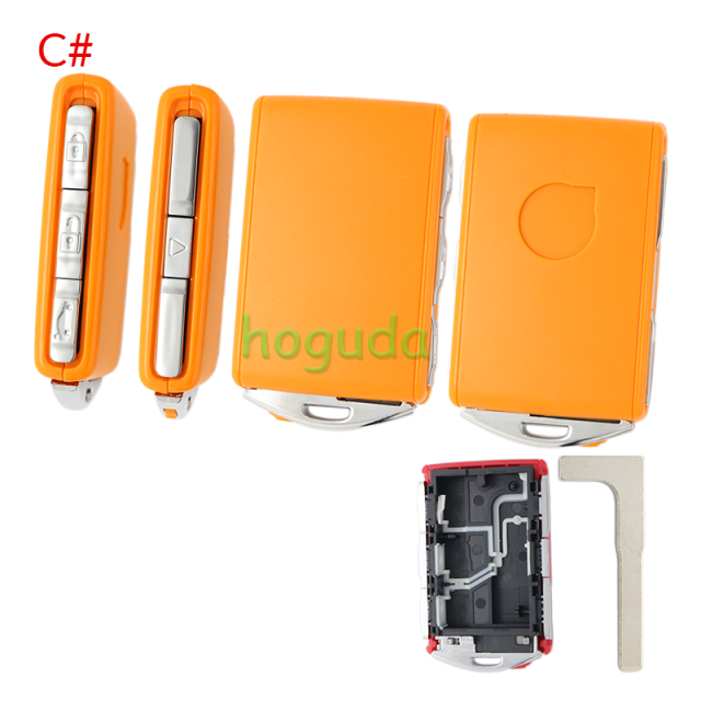 For Volvo 3+1 button smart Car Key Shell ,please choose the color