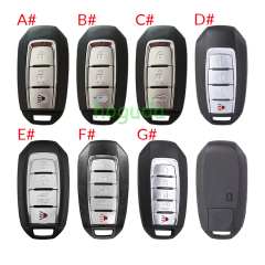 For Infinite 2+1/3/3+1/4+1 button remote key blank with smart key