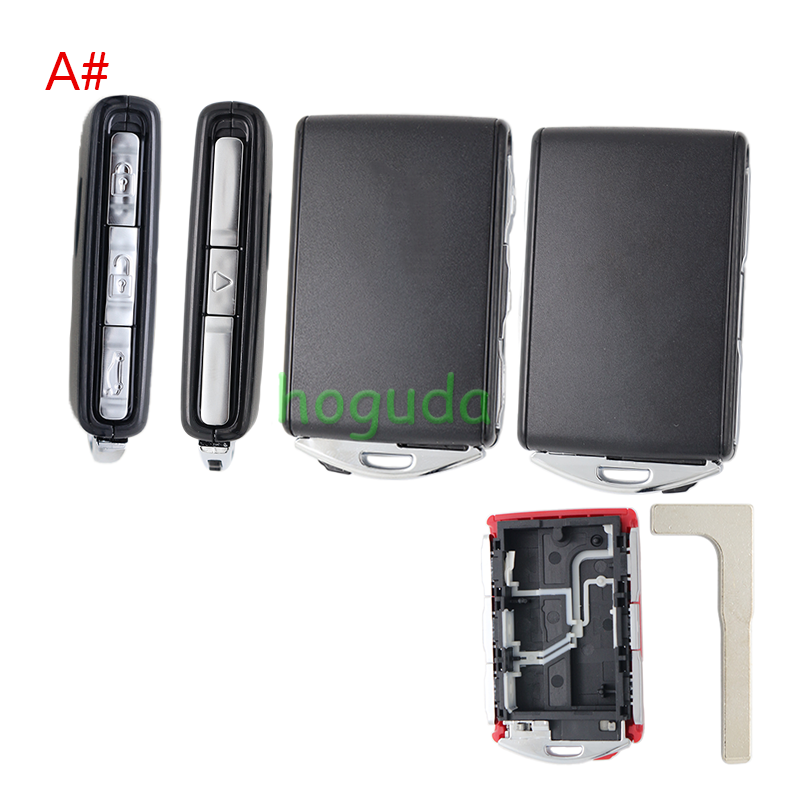 For Volvo 3+1 button smart Car Key Shell without logo ,please choose the color