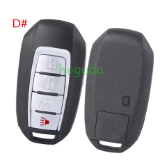 For Infinite 2+1/3/3+1/4+1 button remote key blank with smart key