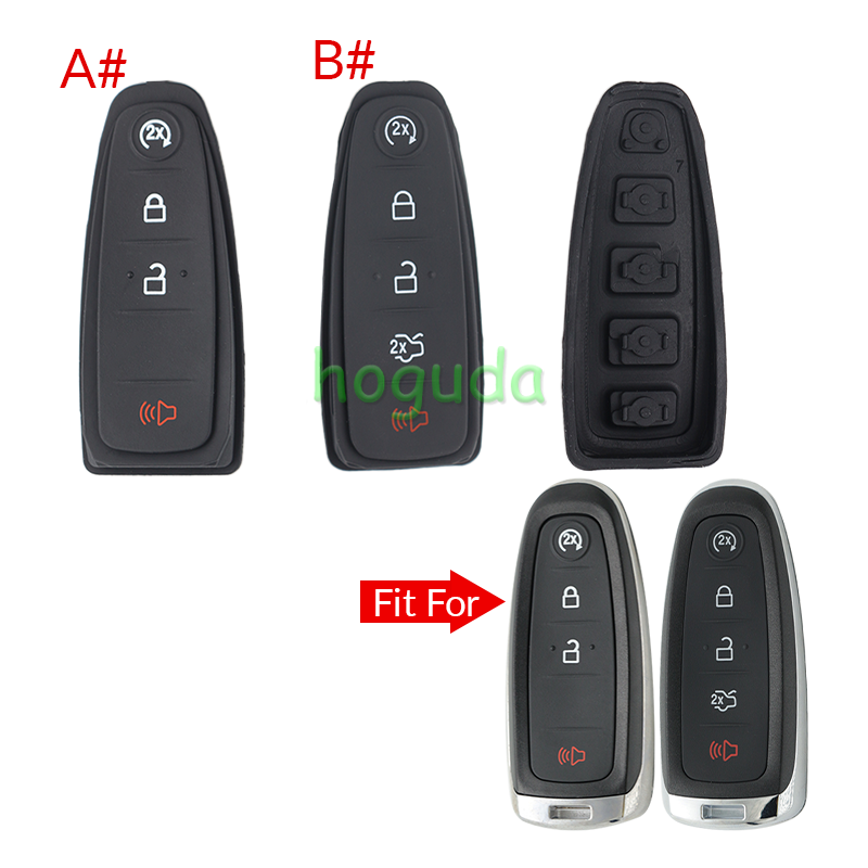 For Ford 3/4 button key pad