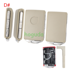 For Volvo 3+1 button smart Car Key Shell ,please choose the color