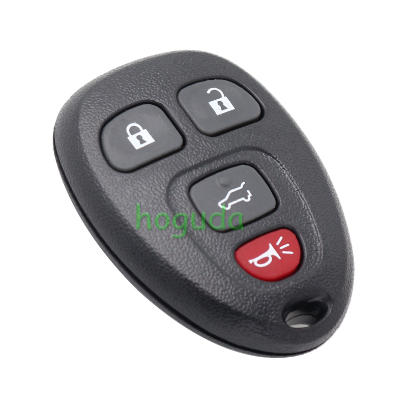 For GM 4 button remote key blank With Battery Place