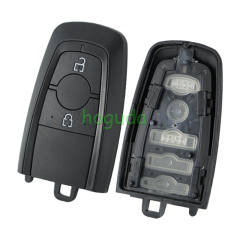 For Ford 2/2+1/3 button remote key shell with blade without logo