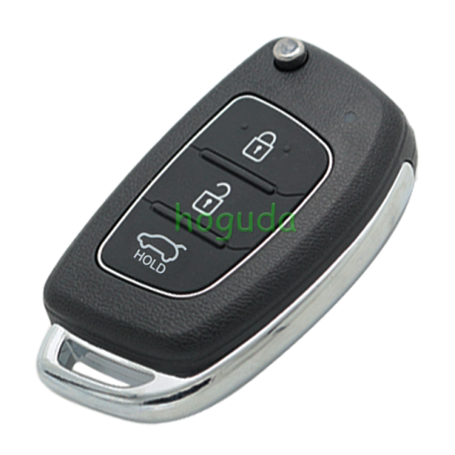 For Hyundai Tucson 3 button remote key with 4D60 chip 433MHz  FCC ID: RKE-4F22 P/N: 95430-D3110 / 95430-D3100