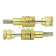 GOSO Two-Row Semi Circle Keyway 11 Pins Dimple A.B KABA Locksmith Toolkit Tools Spring Loaded Bump Lock Tools