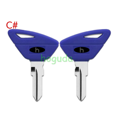 For Aprilia motorcycle transponder key shell ,please choose color
