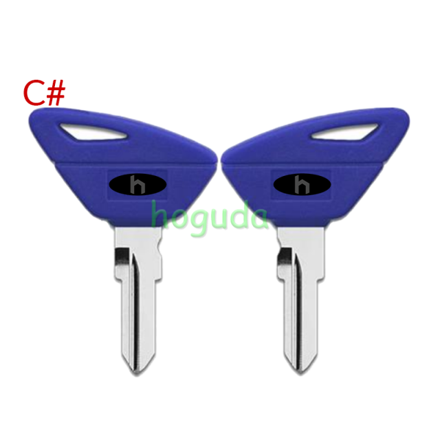 For Aprilia motorcycle transponder key shell ,please choose color