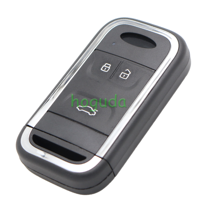 For Chery 3 button smart key shell with emergency blade