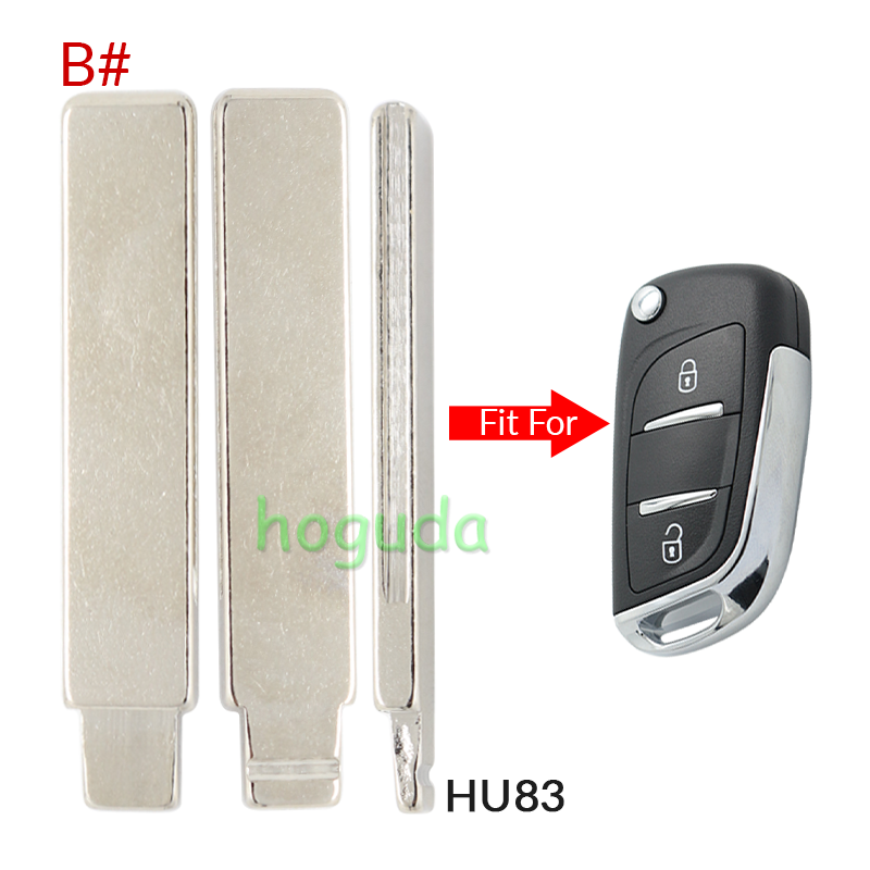 For Peugeot Citroen key blade