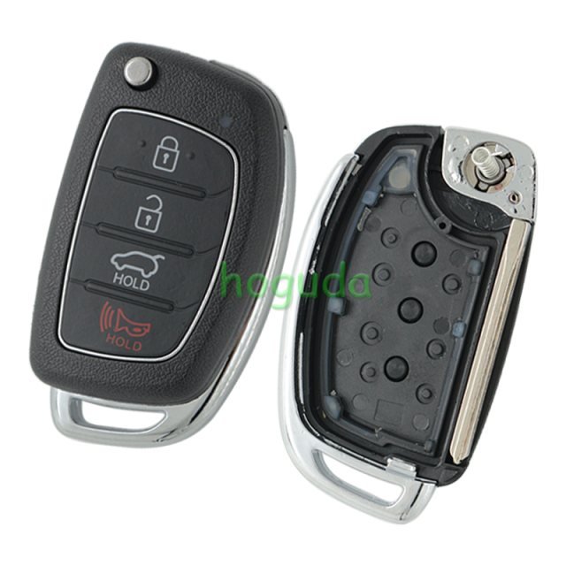For Hyundai Tucson 3+1 button remote key with 7936 Chip 433MHz  FCCID:95430-2S700