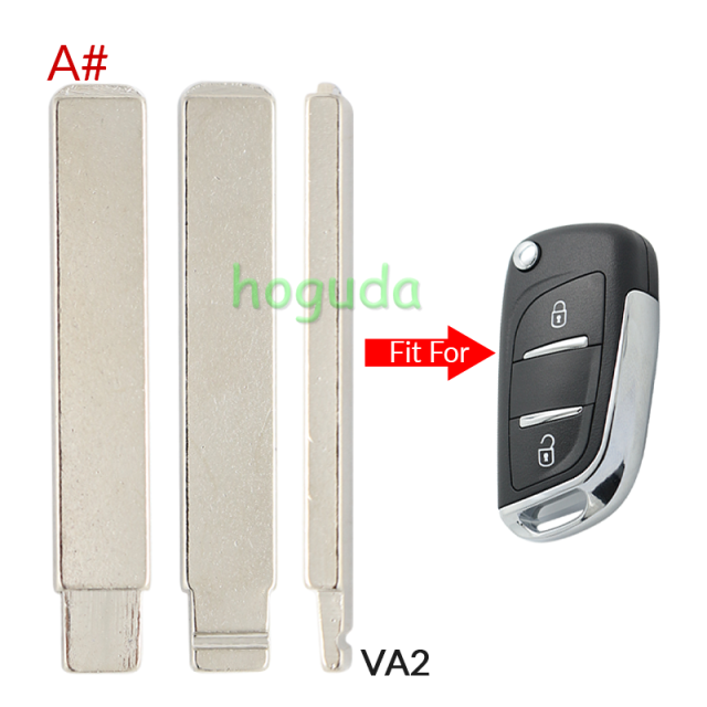 For Peugeot Citroen key blade