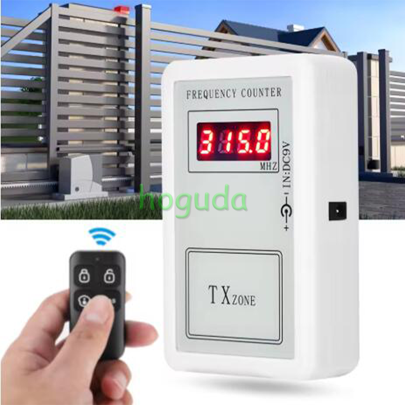 250-450 MHZ Handheld Digital Frequency Meter Counter Wireless Remote Control Tester Tools Digital Frequency Meter Tester