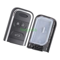 For Chery 3 button smart key shell with emergency blade