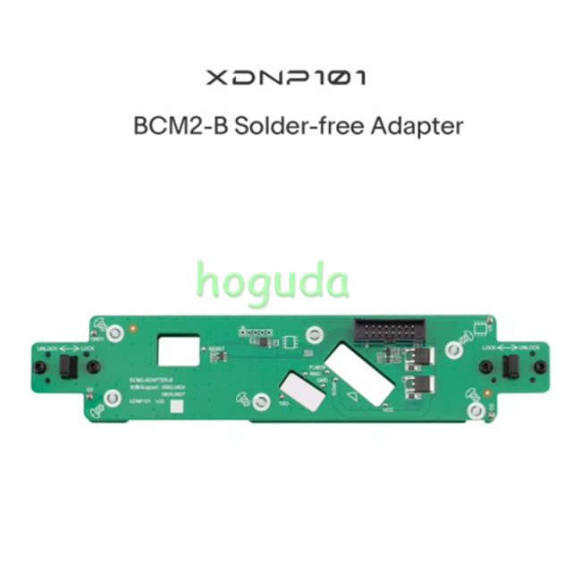 Xhorse New BCM2 XDNPA2 for Audi Solder-Free Adapters For Key Tool PLUS/VVDI Multi-Prog Support fifth generation anti-theft systems such as A4L/A5/Q5/A6L/A7/A8 Support read/write PFLASH+DFFLASH without disassembly Package List: 1pc*Xhorse BCM2 Solder-free