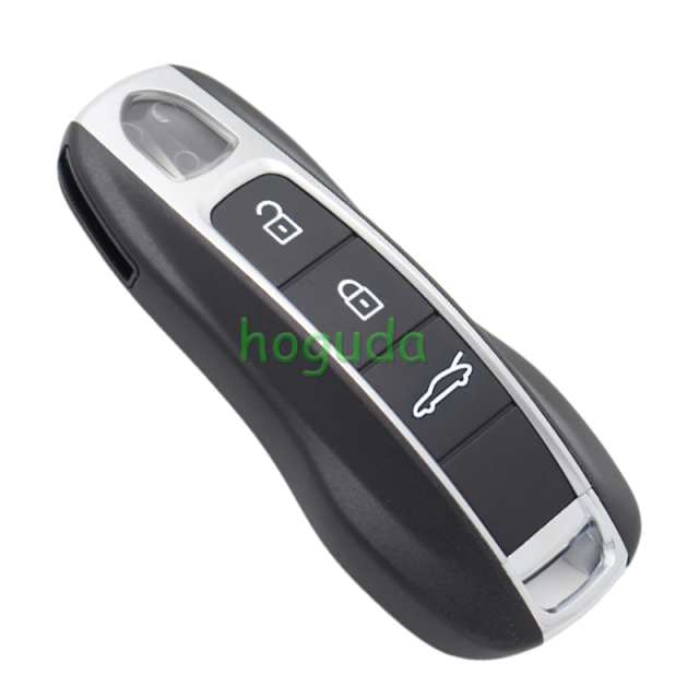 For Porsche 3+1button remote key blank with emmergency key blade