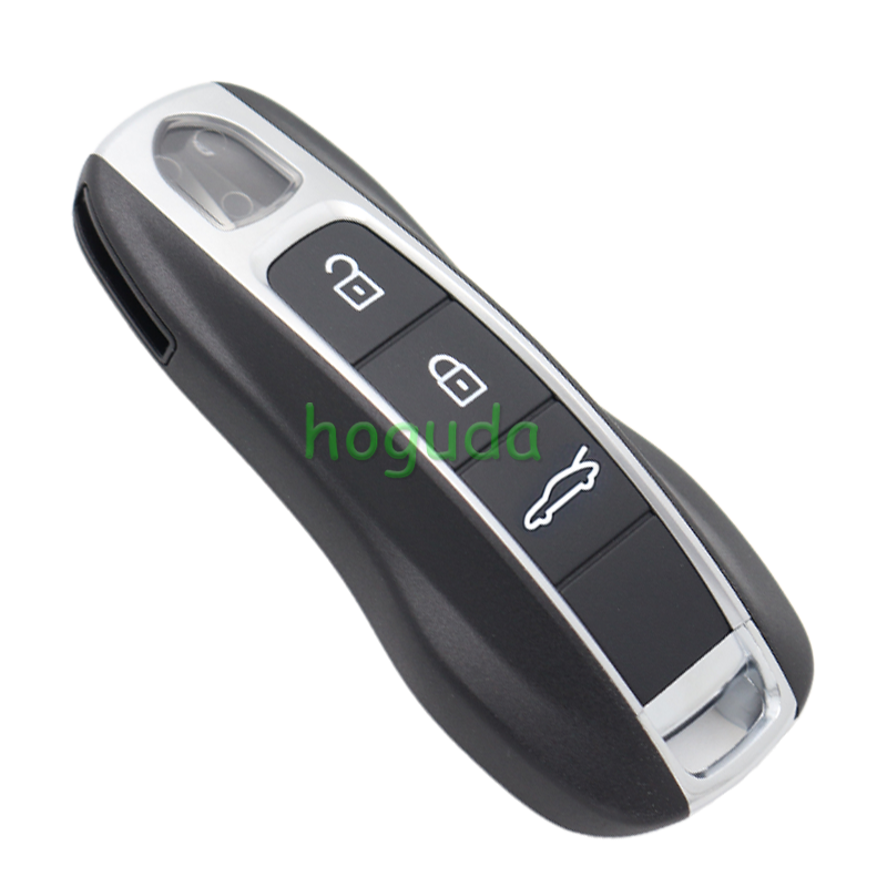 For Porsche 3+1button remote key blank with emmergency key blade