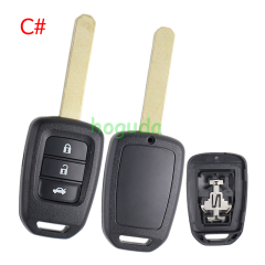 For Honda 2/2+1/3/3+1 button  remote key blank