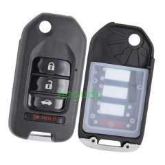 For Honda 2/2+1/3/3+1 button modified key blank without logo