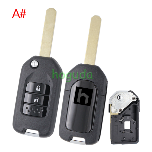 For Honda 2/3 Button Remote Key blank