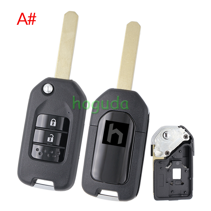 For Honda 2/3 Button Remote Key blank