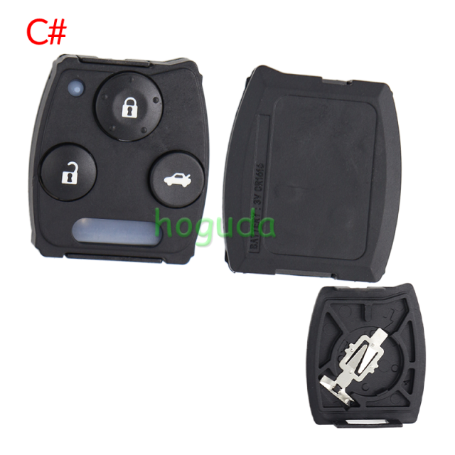 For Honda 3/3+1 button  remote key blank