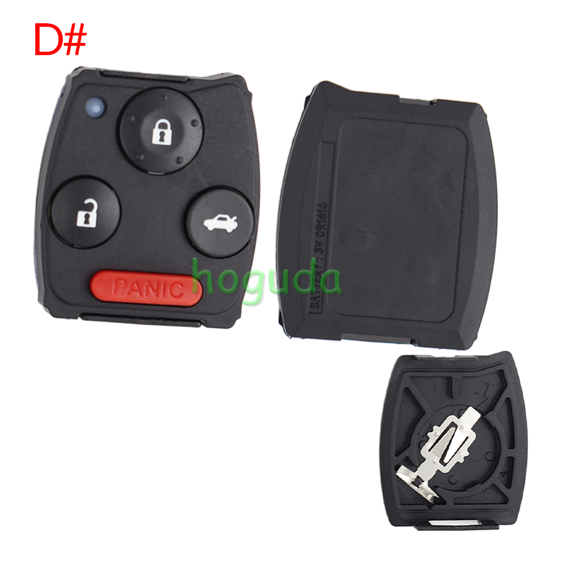 For Honda 3/3+1 button  remote key blank