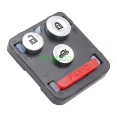 For Honda 3+1 button remote key pad