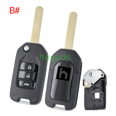 For Honda 2/3 Button Remote Key blank