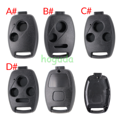 For Honda 2/2+1/3/3+1 button  remote key blank