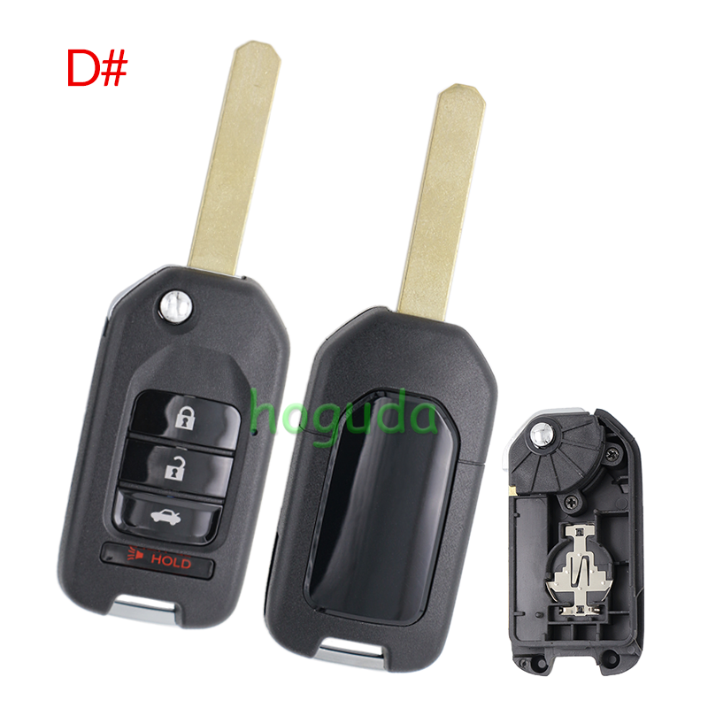 For Honda 2/2+1/3/3+1 button modified key blank without logo
