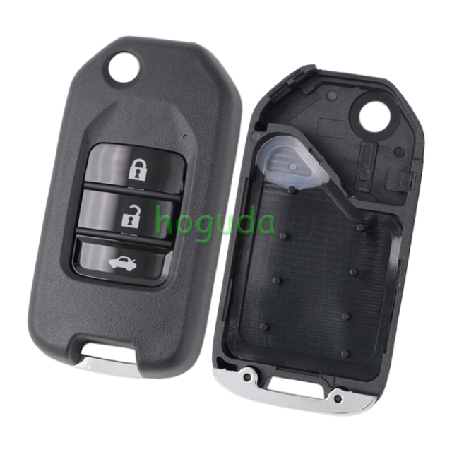 For Honda 2/3 Button Remote Key blank without logo