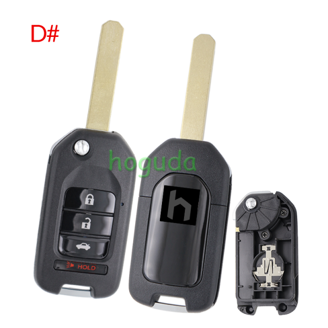 For Honda 2/2+1/3/3+1 button modified key blank