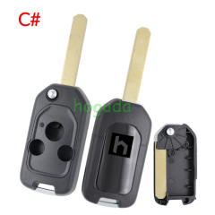 For Honda 2/2+1/3/3+1 button remote key blank