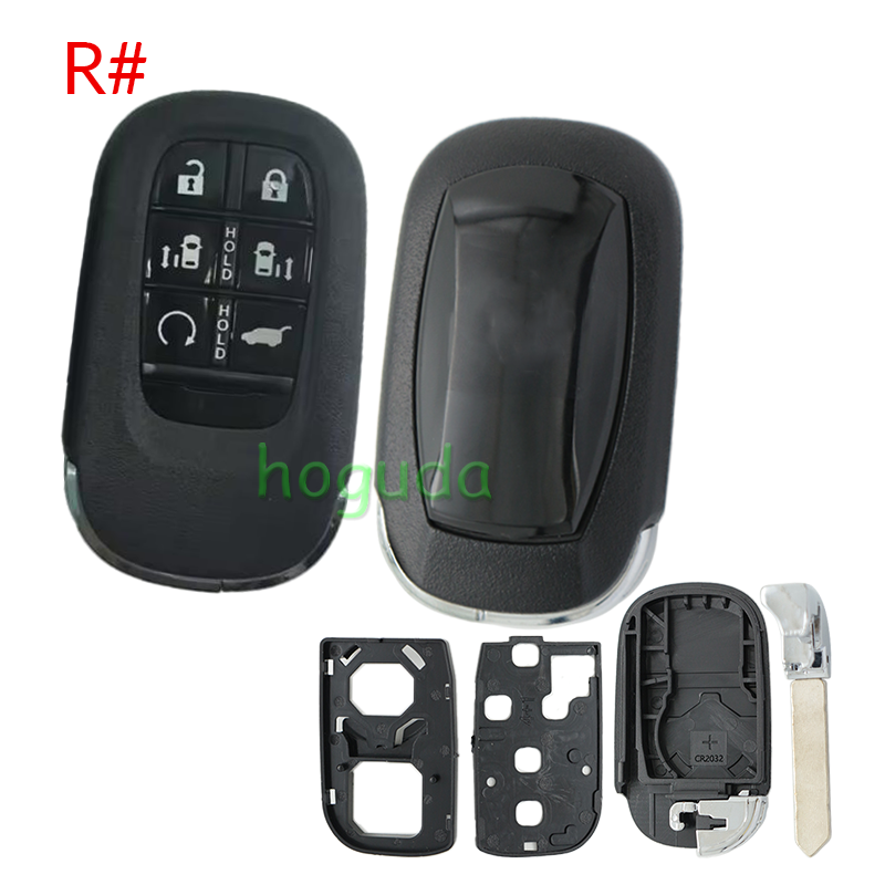 For Honda 2/2+1/3/3+1/4/4+1/5/6/6+1 button remote key blank without logo
